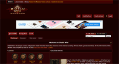 Desktop Screenshot of diablowiki.net